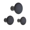 Wood Dots Hook Set - Black
