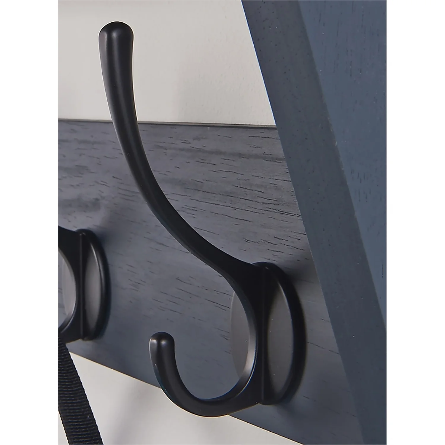 6 Black Victorian Hook On Grey Shelf Combo 4 6 Black Victorian Hook On Grey Shelf Combo - Image 4