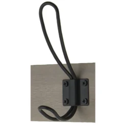 6 Black Wire Hook On Light Grey Ash Board -Cheap Deco Casa Store 12839437 6844847725076175