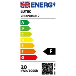 Lutec TEC20 PIR LED Slim Floodlight - Black -Cheap Deco Casa Store 12839673 9095040551126409