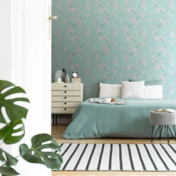 Fresco Apple Blossom Wallpaper - Blue 5 Fresco Apple Blossom Wallpaper - Blue -Cheap Deco Casa Store 12840531 9614833226262658