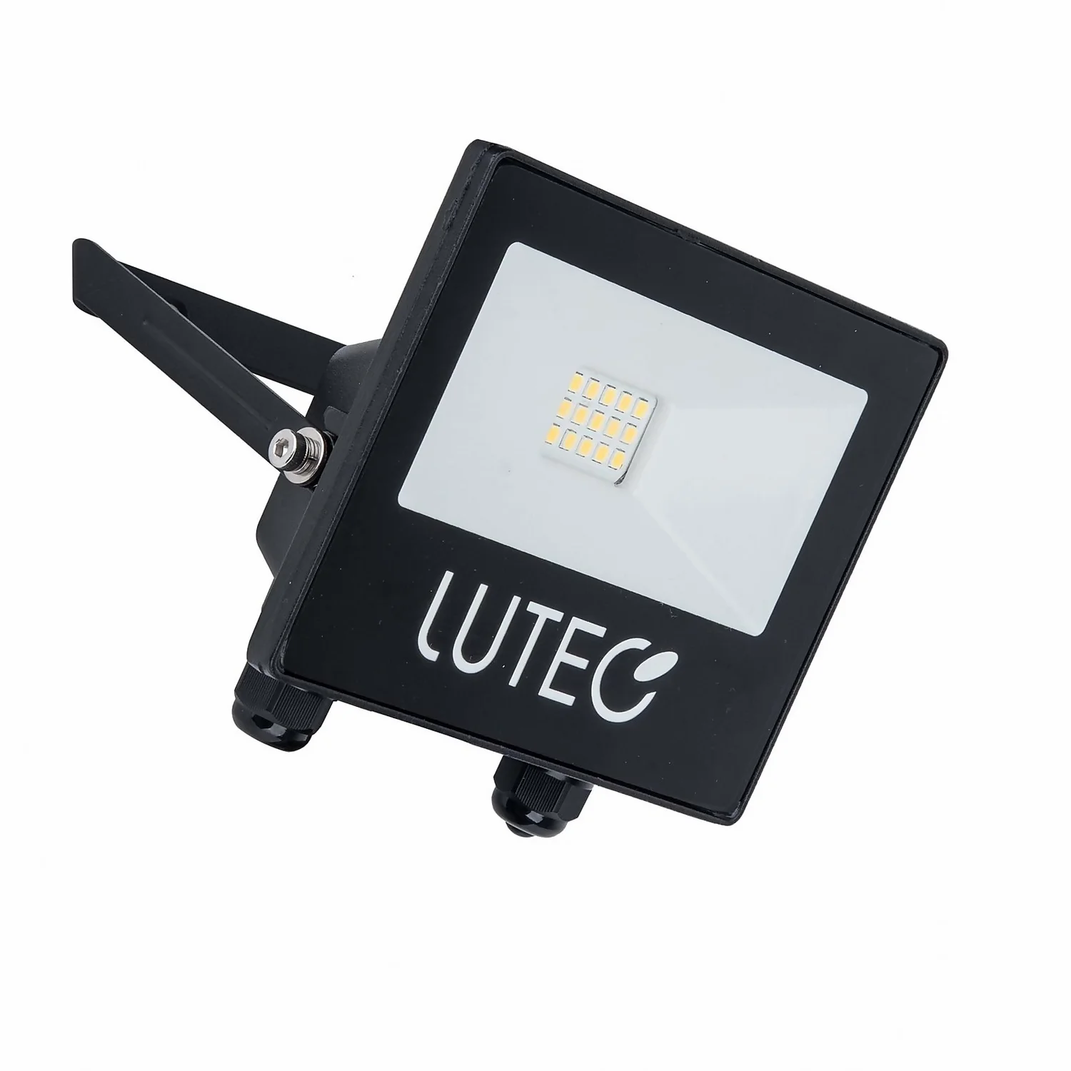 Lutec TEC10 LED Slim Floodlight - Black 1 Lutec TEC10 LED Slim Floodlight - Black