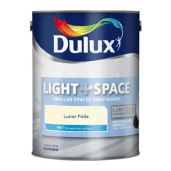 Dulux Light & Space Matt Emulsion Paint Lunar Falls - 5L -Cheap Deco Casa Store 12841313 1884833197900364