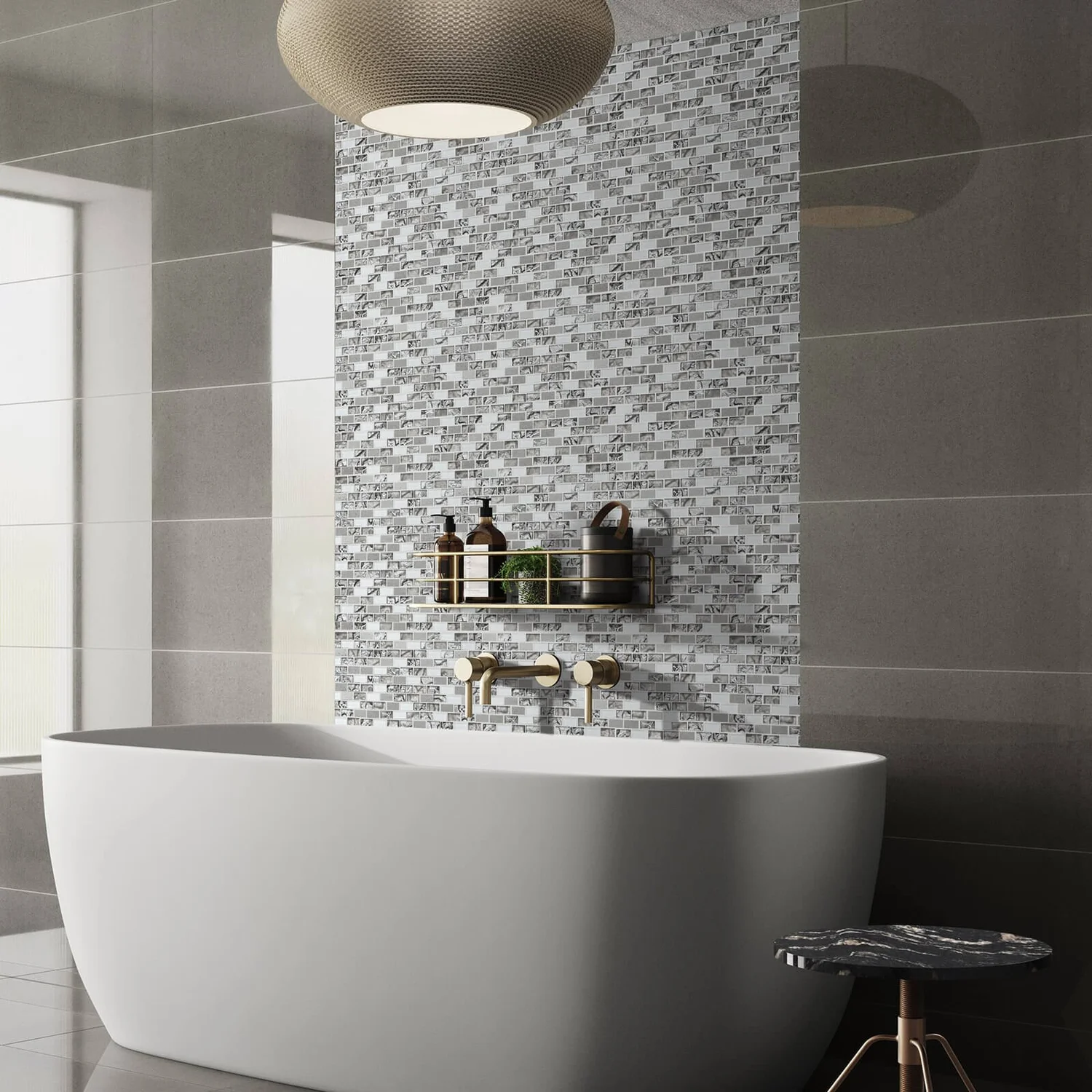 House Of Mosaics Kensington Mosaic Tile Sheet 2 House Of Mosaics Kensington Mosaic Tile Sheet - Image 2