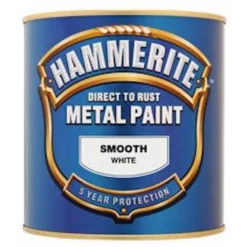 Hammerite Blue - Exterior Smooth Metal Paint - 250ml