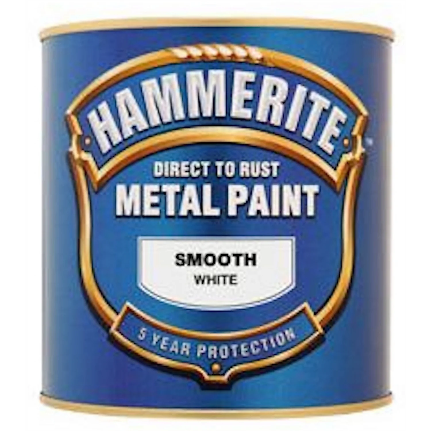 Hammerite Blue - Exterior Smooth Metal Paint - 250ml 1 Hammerite Blue - Exterior Smooth Metal Paint - 250ml