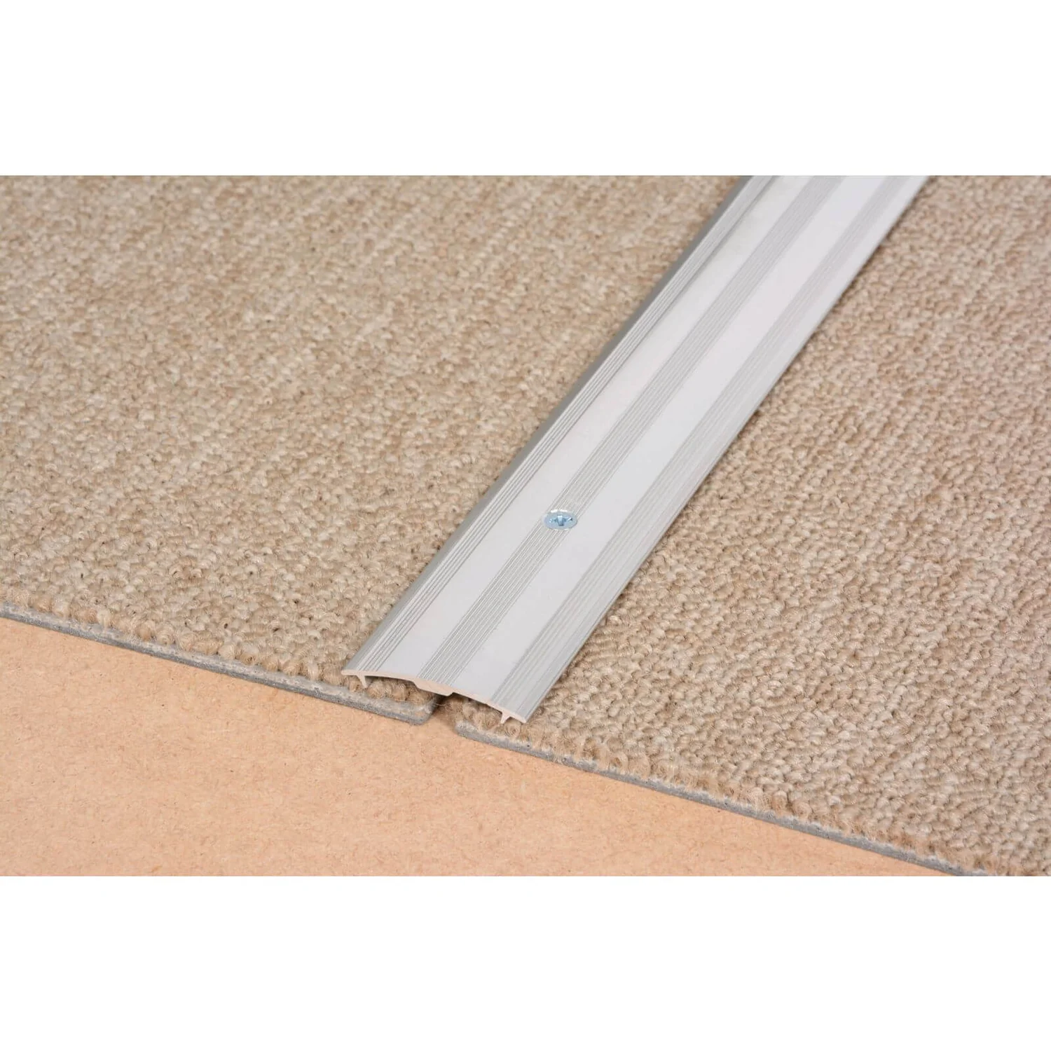 Vitrex Cover Strip Carpet To Carpet - Silver 900mm 2 Vitrex Cover Strip Carpet To Carpet - Silver 900mm - Image 2