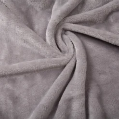 Fleece Throw - Grey - 120x150cm -Cheap Deco Casa Store 12842190 9034832977106076