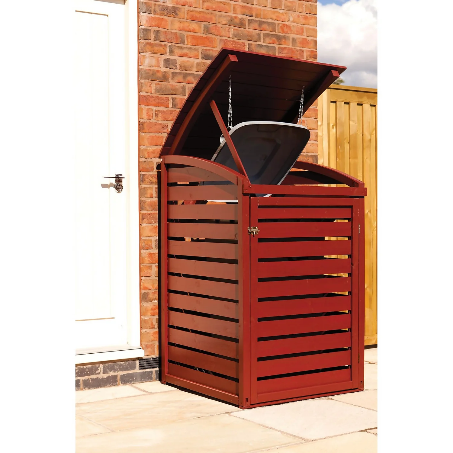 Ronseal Quick Drying Woodstain Deep Mahogany Satin - 750ml 4 Ronseal Quick Drying Woodstain Deep Mahogany Satin - 750ml - Image 4