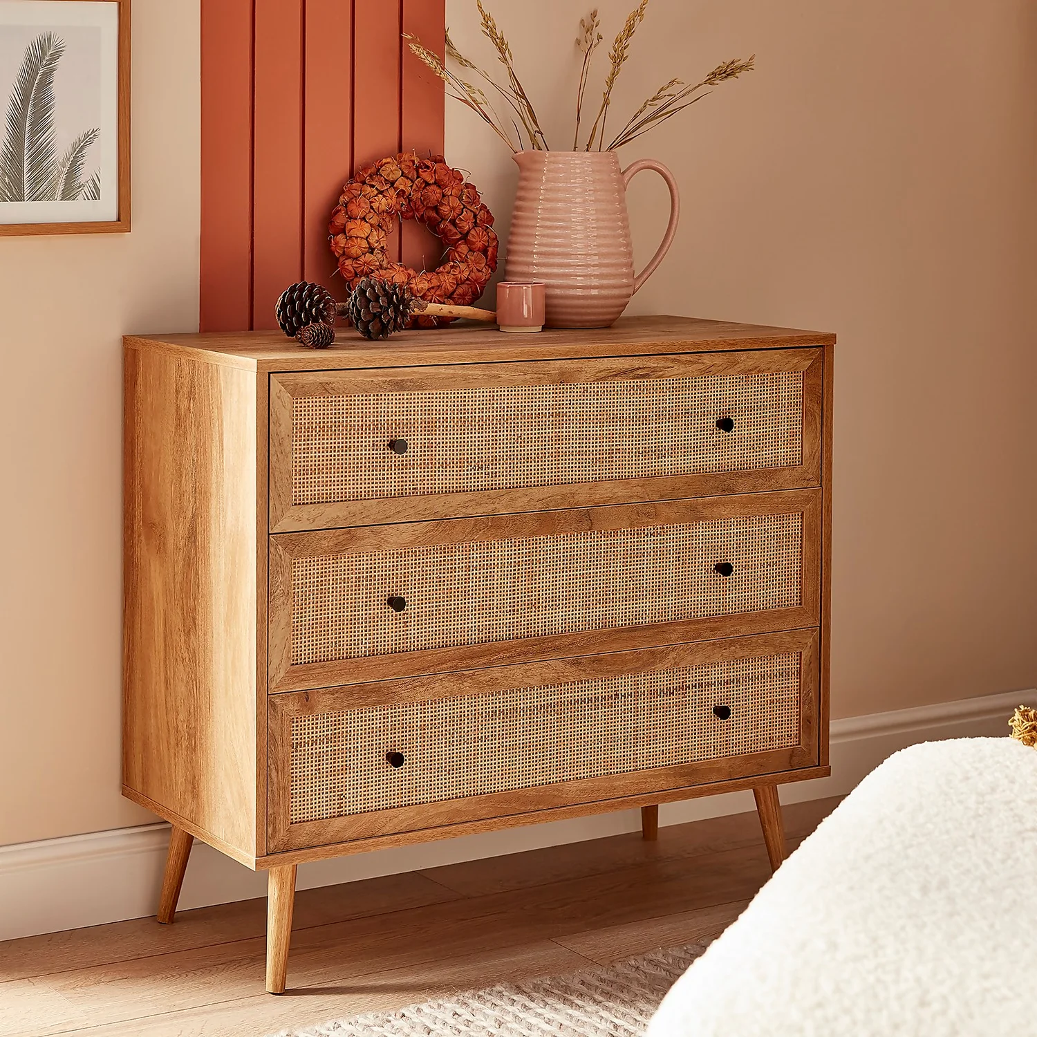 Kubu Rattan 3 Drawer Chest 2 Kubu Rattan 3 Drawer Chest - Image 2