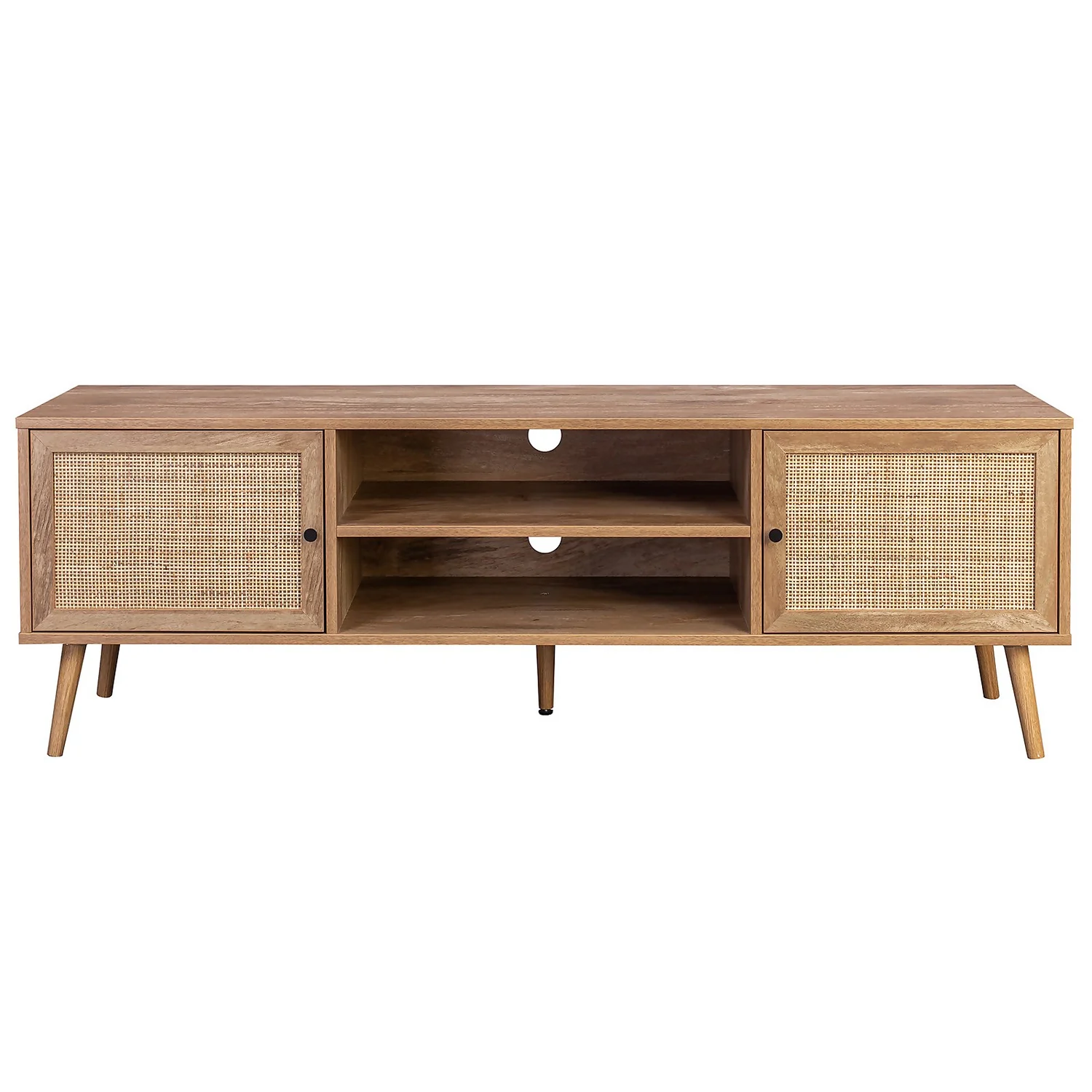 Kubu Rattan Wide TV Stand 2 Kubu Rattan Wide TV Stand - Image 2