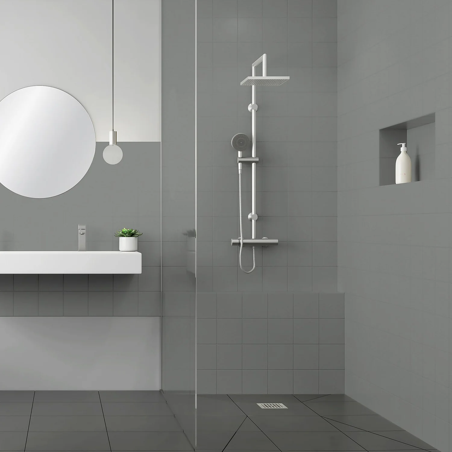 Maison Deco Refresh Bathroom Wall Tile Paint Zinc - 750ml 3 Maison Deco Refresh Bathroom Wall Tile Paint Zinc - 750ml - Image 3