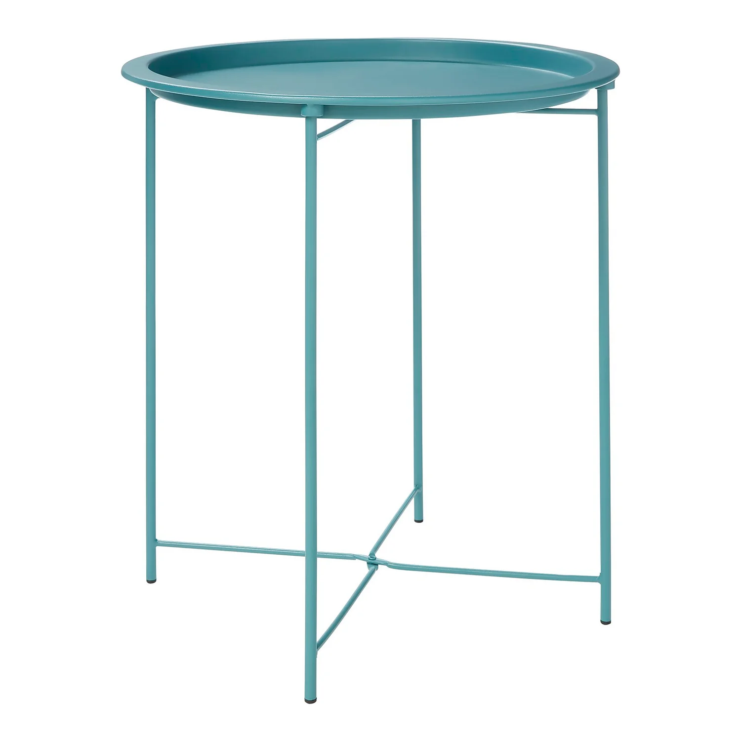 Folding Side Table Dark Teal 1 Folding Side Table Dark Teal