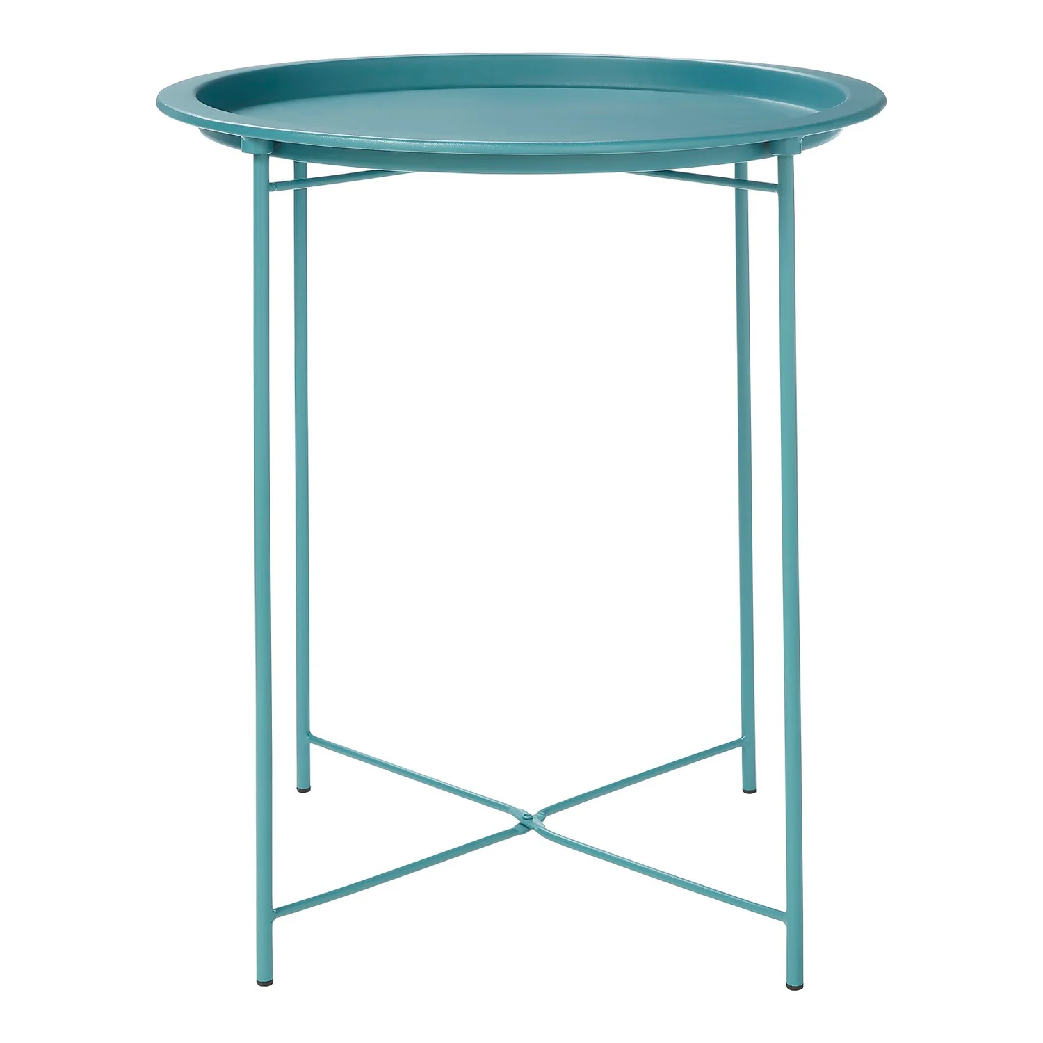 Folding Side Table Dark Teal 6 Folding Side Table Dark Teal - Image 6