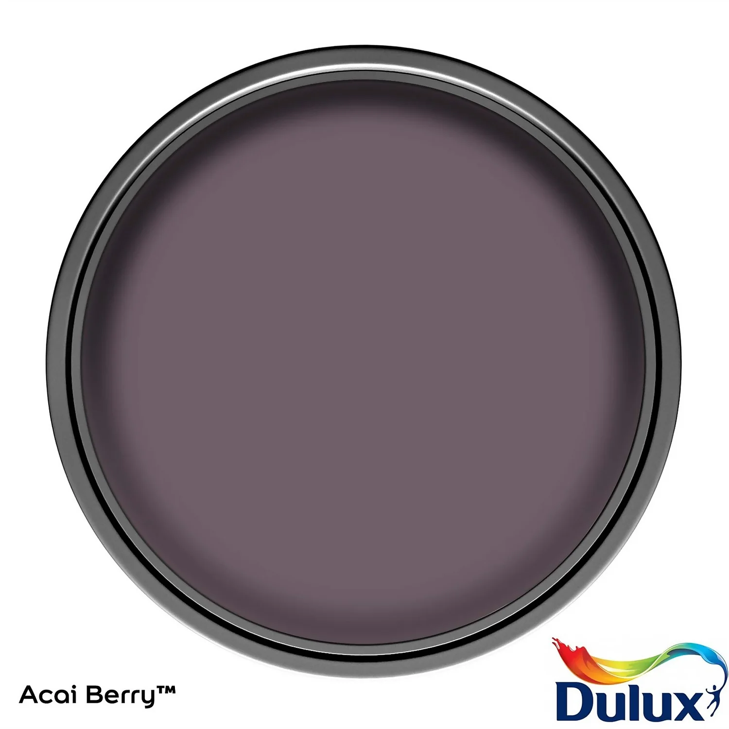 Dulux Simply Refresh Feature Wall One Coat Matt Emulsion Paint Acai Berry - 1.25L 3 Dulux Simply Refresh Feature Wall One Coat Matt Emulsion Paint Acai Berry - 1.25L - Image 3