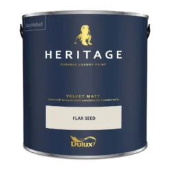 Dulux Heritage Matt Emulsion Paint Flax Seed - 2.5L -Cheap Deco Casa Store 12881993 2734843786067790