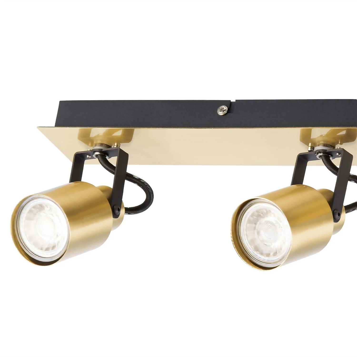 Lucy 3 Lamp Spotlight Plate - Gold & Black 4 Lucy 3 Lamp Spotlight Plate - Gold & Black - Image 4