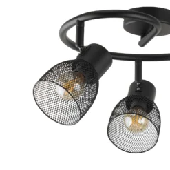 Emily 3 Lamp Spotlight Ring - Black -Cheap Deco Casa Store 12882228 1254843519889163