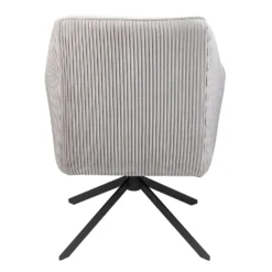 Pia Pleat Swivel Chair - Silver -Cheap Deco Casa Store 12882871 1854887373095483