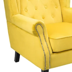 Chester Armchair - Mustard -Cheap Deco Casa Store 12882875 1394887372925968