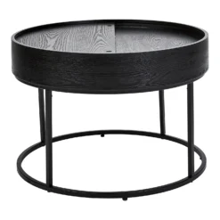 House Beautiful Halo Black Ash Coffee Table -Cheap Deco Casa Store 12886095 1734862227616328