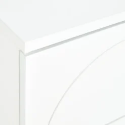 House Beautiful Taylor 2 Drawer Bedside Table - White -Cheap Deco Casa Store 12886096 2104862228204685