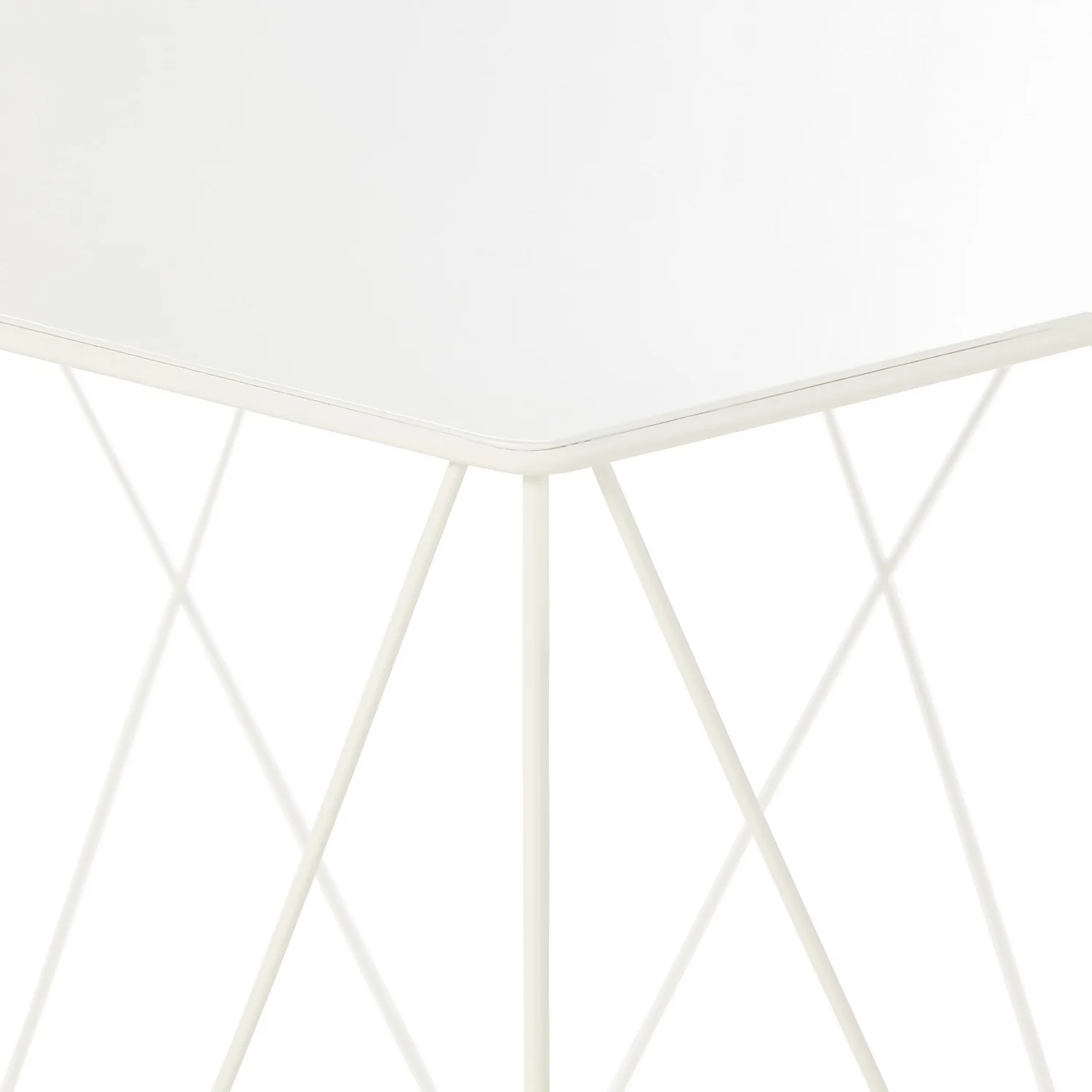 Hex Side Table Set Of 2 White 6 Hex Side Table Set Of 2 White - Image 6