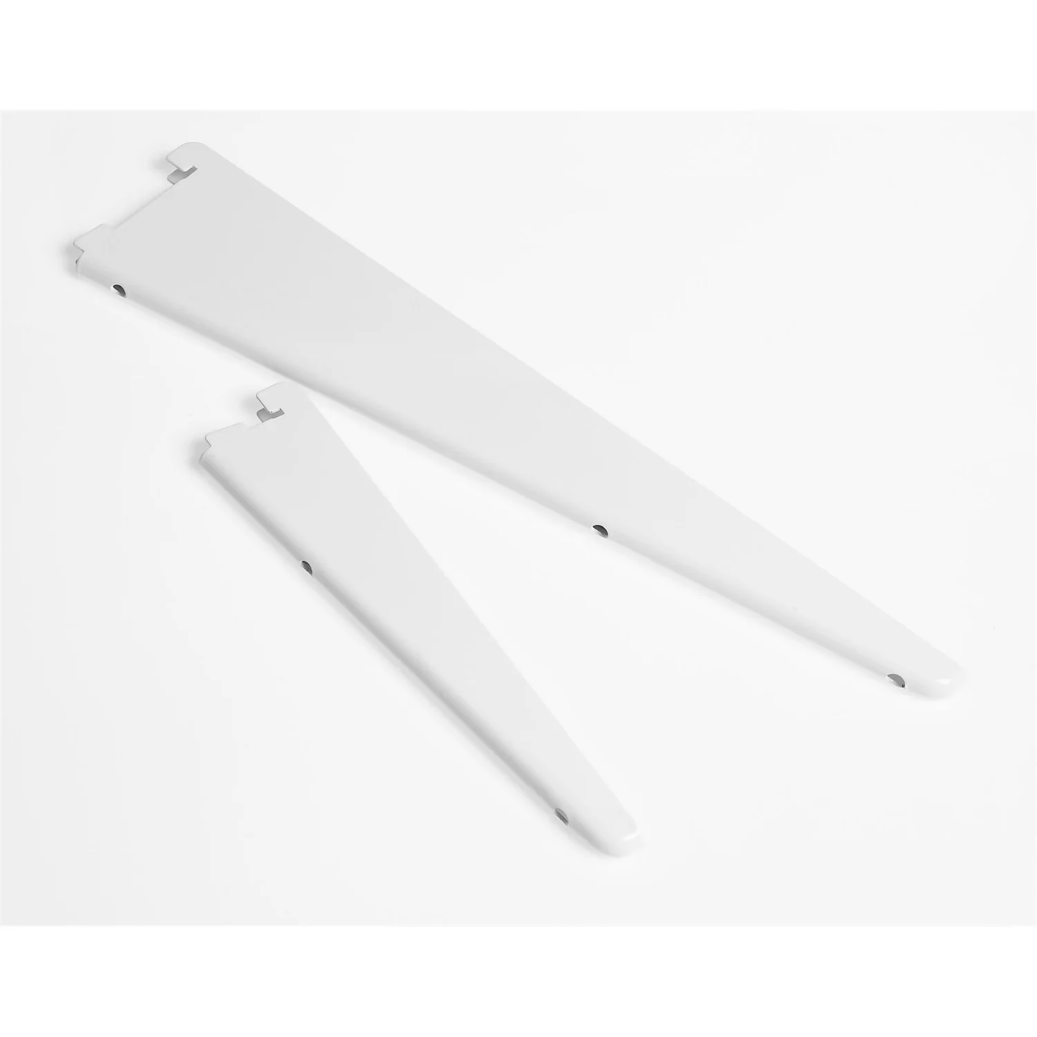 Anti-bacterial Twin Slot Shelving Kit - 1219mm White Twinslot And 320mm Brackets - White 2 Anti-bacterial Twin Slot Shelving Kit - 1219mm White Twinslot And 320mm Brackets - White - Image 2