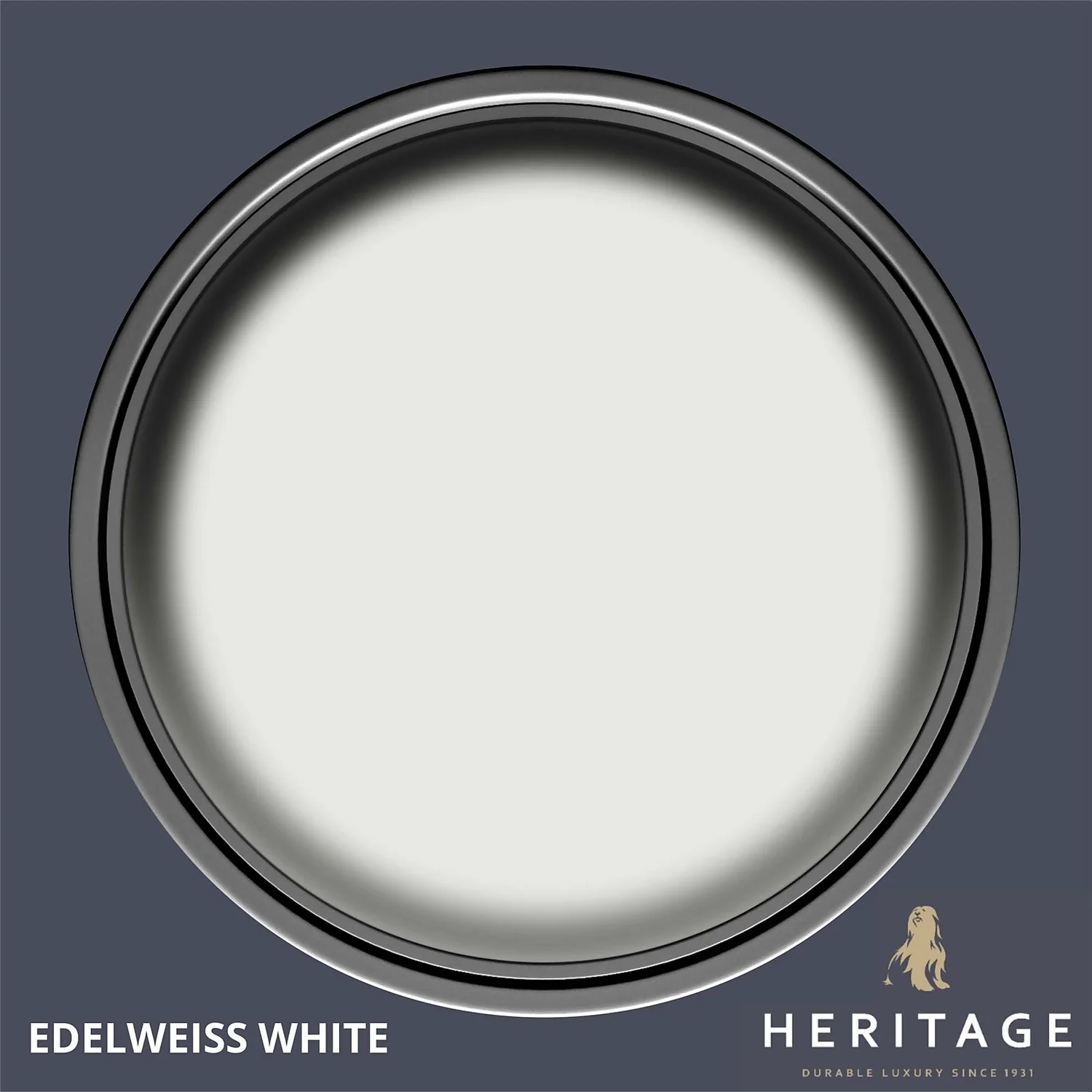 Dulux Heritage Matt Emulsion Paint Edelweiss White - Tester 125ml 3 Dulux Heritage Matt Emulsion Paint Edelweiss White - Tester 125ml - Image 3