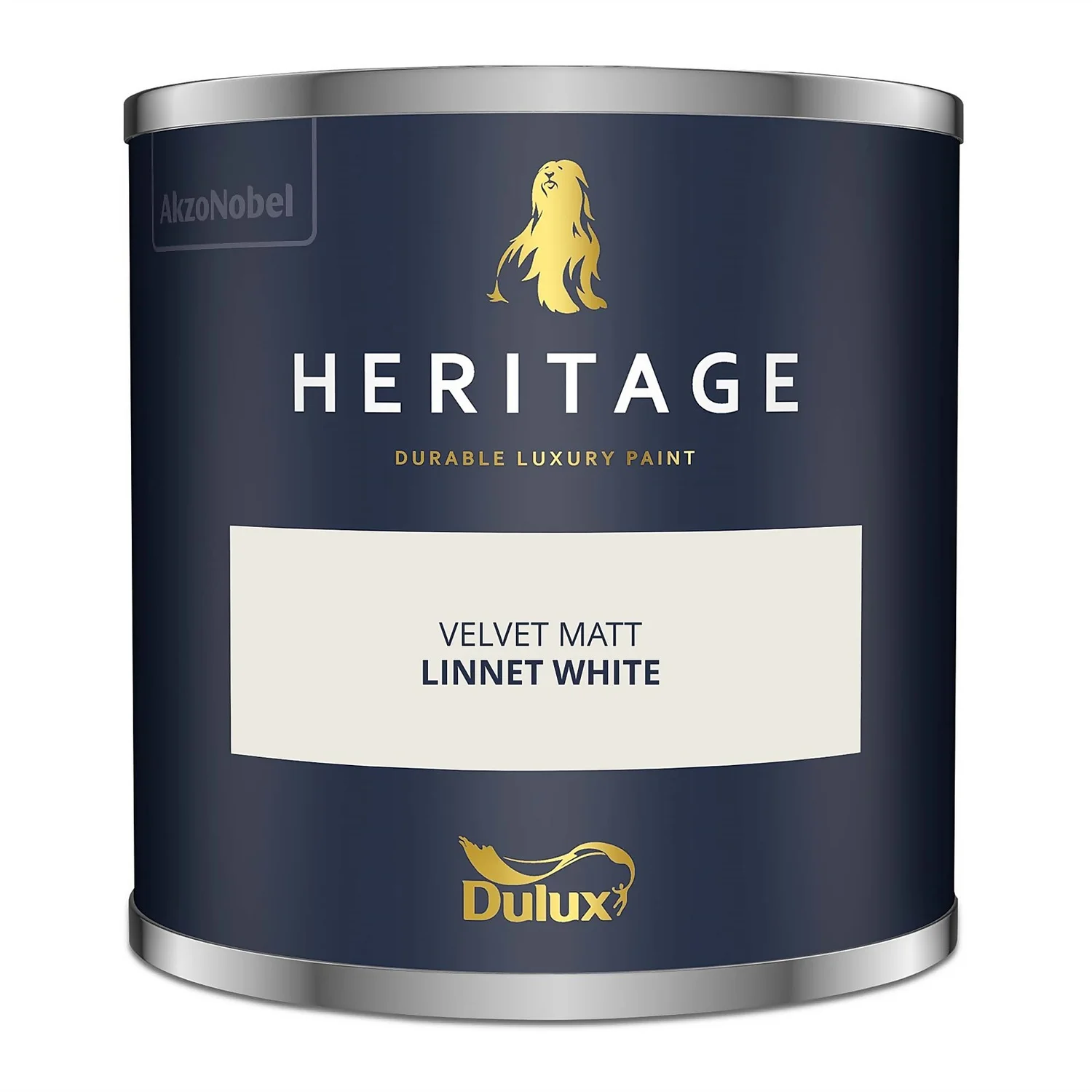 Dulux Heritage Matt Emulsion Paint Linnet White - Tester 125ml 4 Dulux Heritage Matt Emulsion Paint Linnet White - Tester 125ml - Image 4