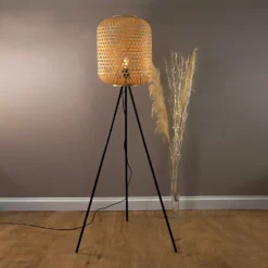 Reid Bamboo Floor Lamp -Cheap Deco Casa Store 12891604 1184920555983910