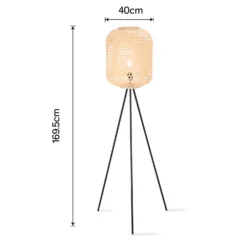 Reid Bamboo Floor Lamp -Cheap Deco Casa Store 12891604 6124860401921586