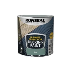 Ronseal Ultimate Protection Decking Paint Sage - 2.5L -Cheap Deco Casa Store 12893349 1504942291348353
