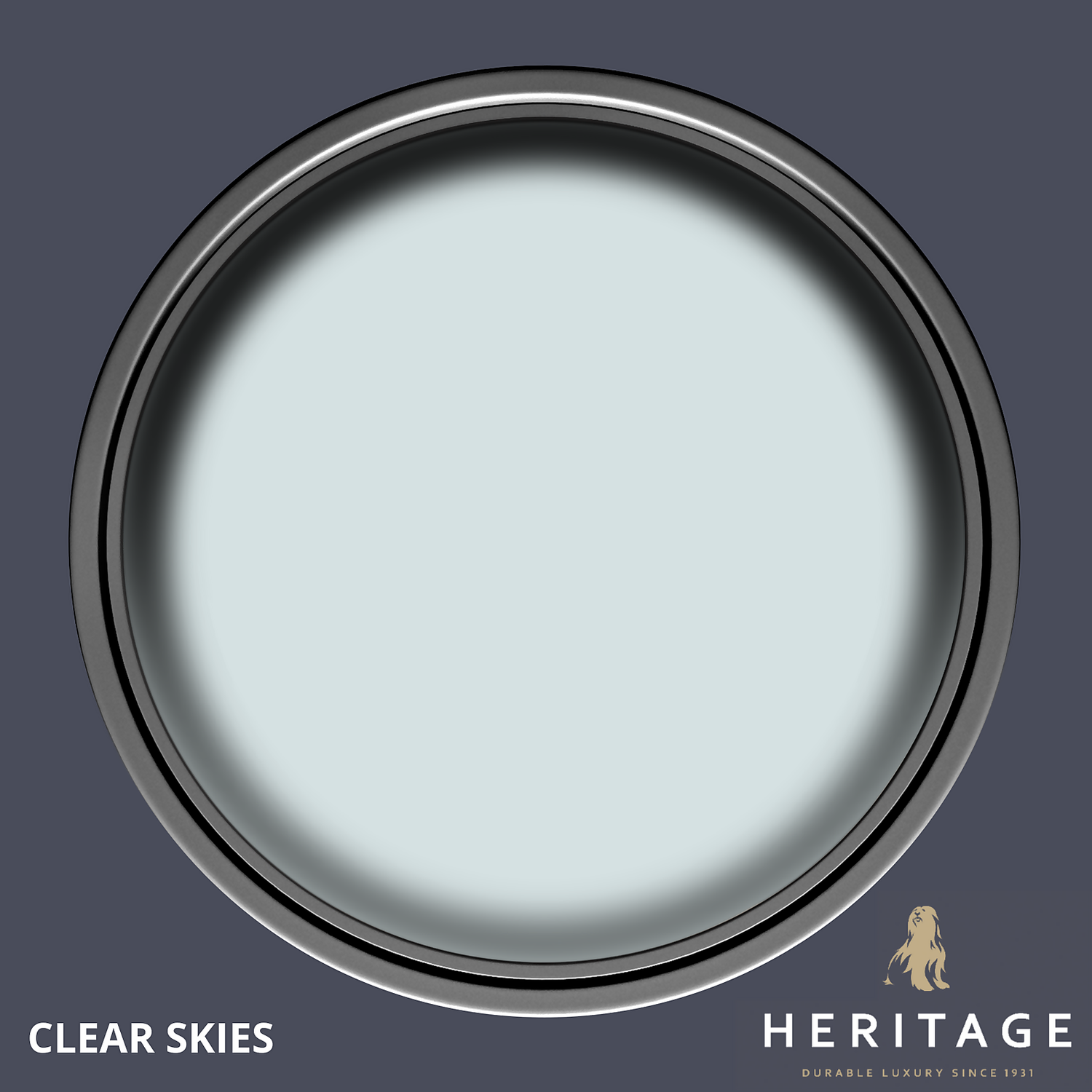 Dulux Heritage Eggshell Paint Clear Skies - 750ml 3 Dulux Heritage Eggshell Paint Clear Skies - 750ml - Image 3