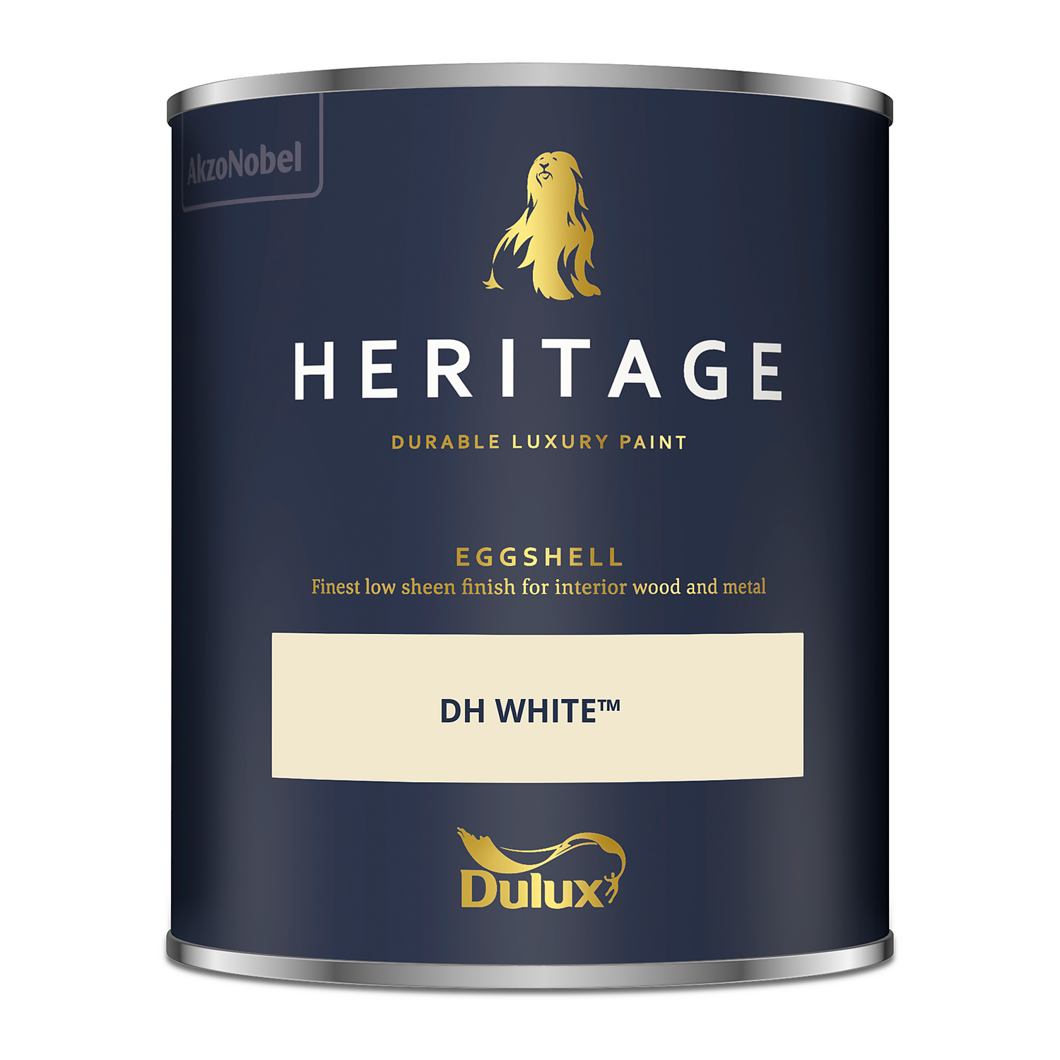 Dulux Heritage Eggshell Paint DH White - 750ml 4 Dulux Heritage Eggshell Paint DH White - 750ml - Image 4