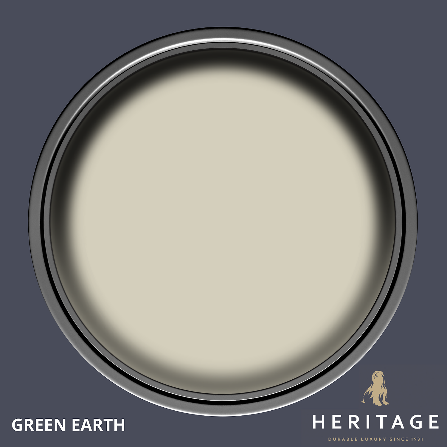 Dulux Heritage Eggshell Paint Green Earth - 750ml 3 Dulux Heritage Eggshell Paint Green Earth - 750ml - Image 3