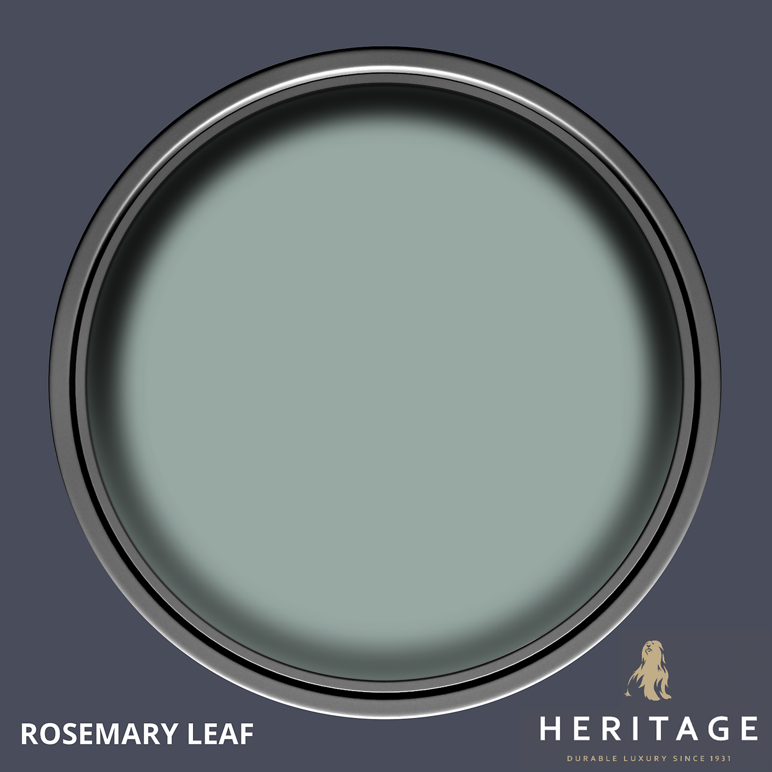 Dulux Heritage Eggshell Paint Rosemary Leaf - 750ml 3 Dulux Heritage Eggshell Paint Rosemary Leaf - 750ml - Image 3