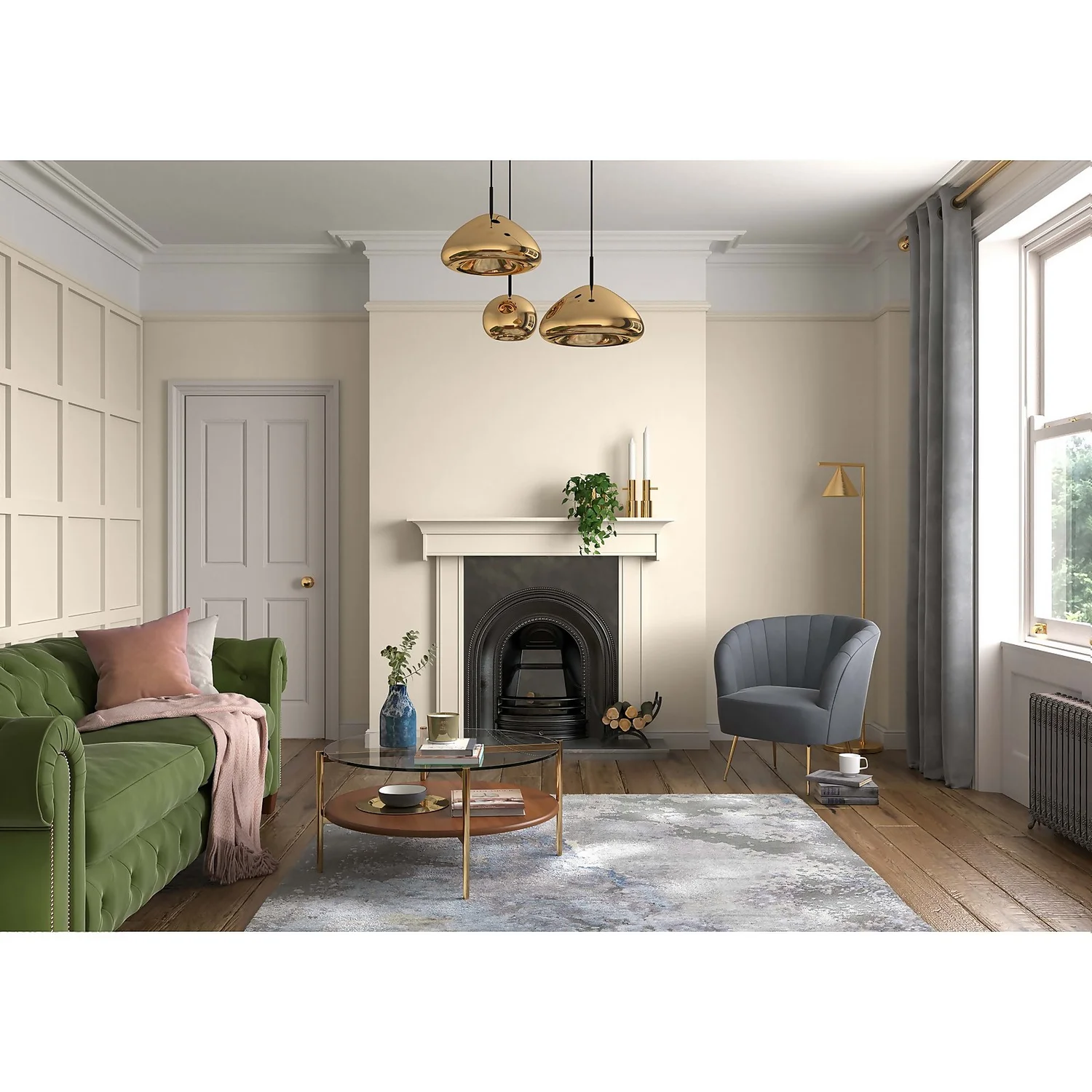 Dulux Heritage Matt Emulsion Paint DH Linen Colour - 2.5L 2 Dulux Heritage Matt Emulsion Paint DH Linen Colour - 2.5L - Image 2