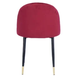 Illona Velvet Dining Chairs - Set Of 2 - Berry 12 Illona Velvet Dining Chairs - Set Of 2 - Berry -Cheap Deco Casa Store 12906334 1534862758316802