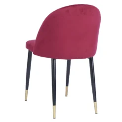 Illona Velvet Dining Chairs - Set Of 2 - Berry 13 Illona Velvet Dining Chairs - Set Of 2 - Berry -Cheap Deco Casa Store 12906334 4194862758342428