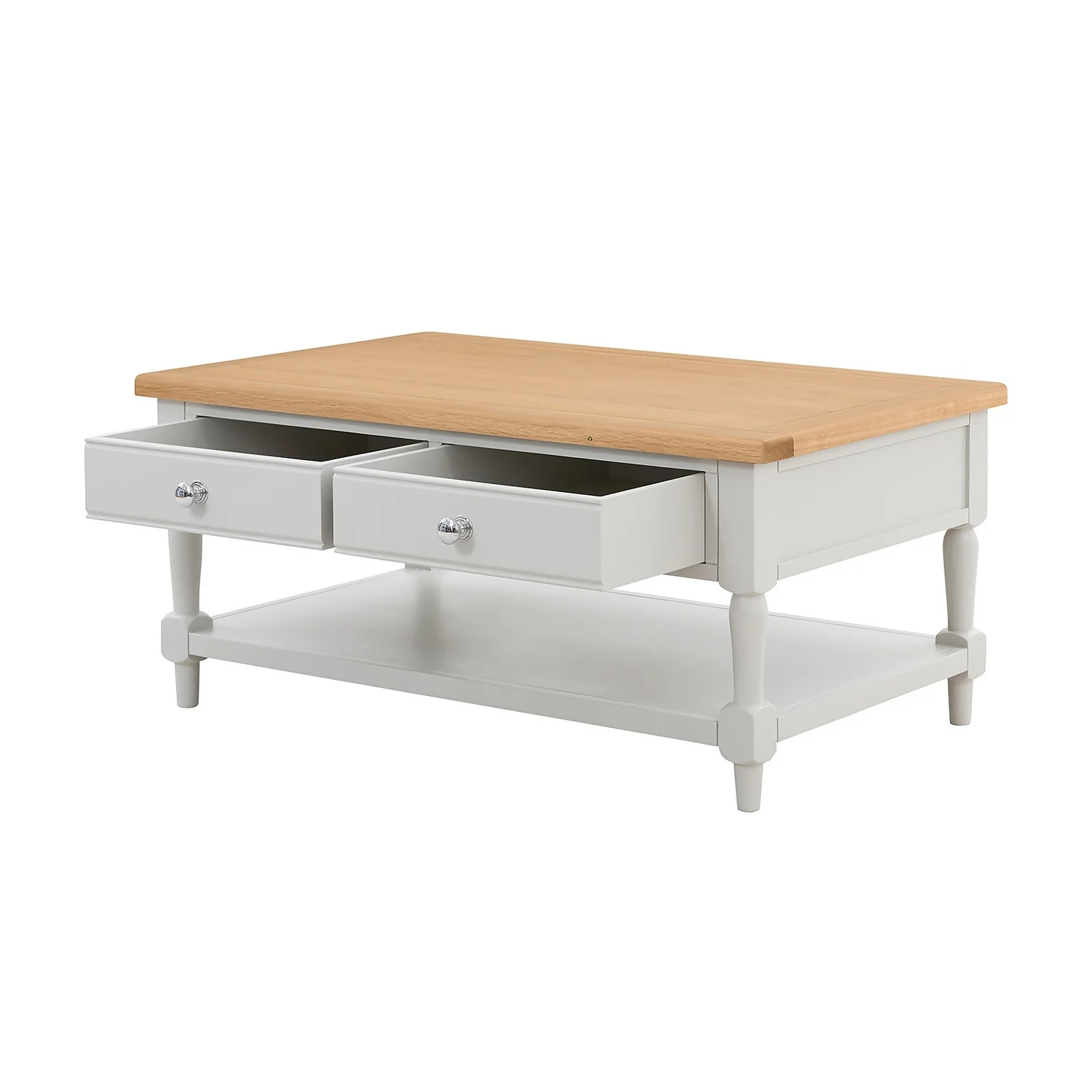 Westcott Oak Painted Coffee Table 4 Westcott Oak Painted Coffee Table - Image 4