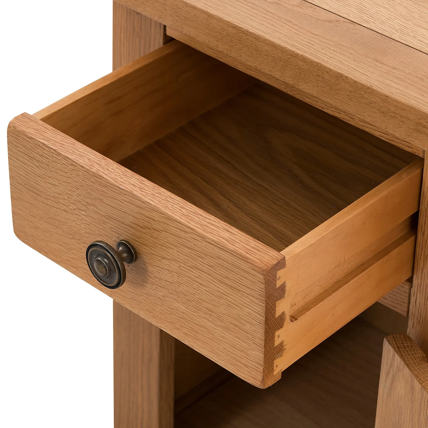 Hocombe Tall Side Table - Oak 5 Hocombe Tall Side Table - Oak - Image 5