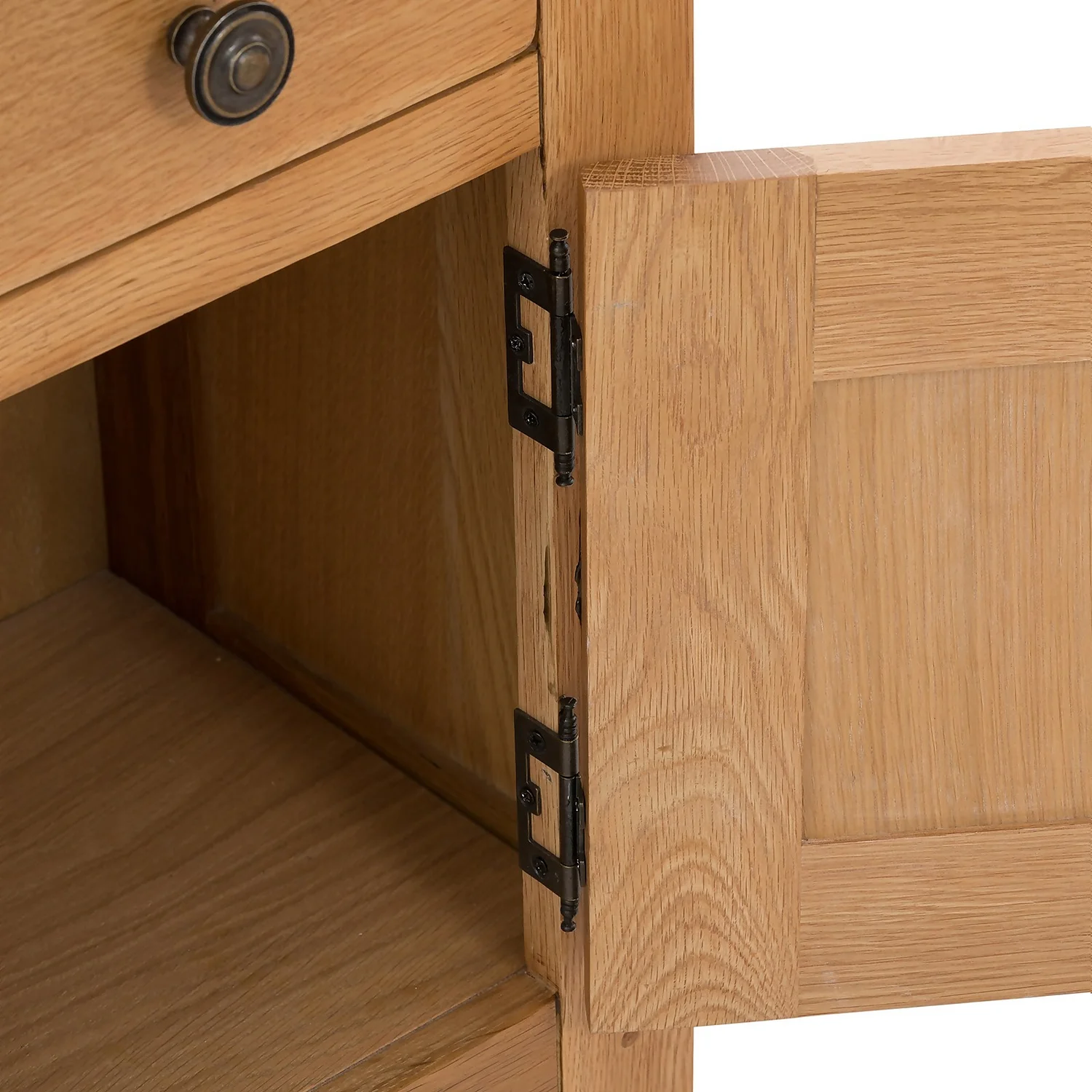 Hocombe Tall Side Table - Oak 6 Hocombe Tall Side Table - Oak - Image 6