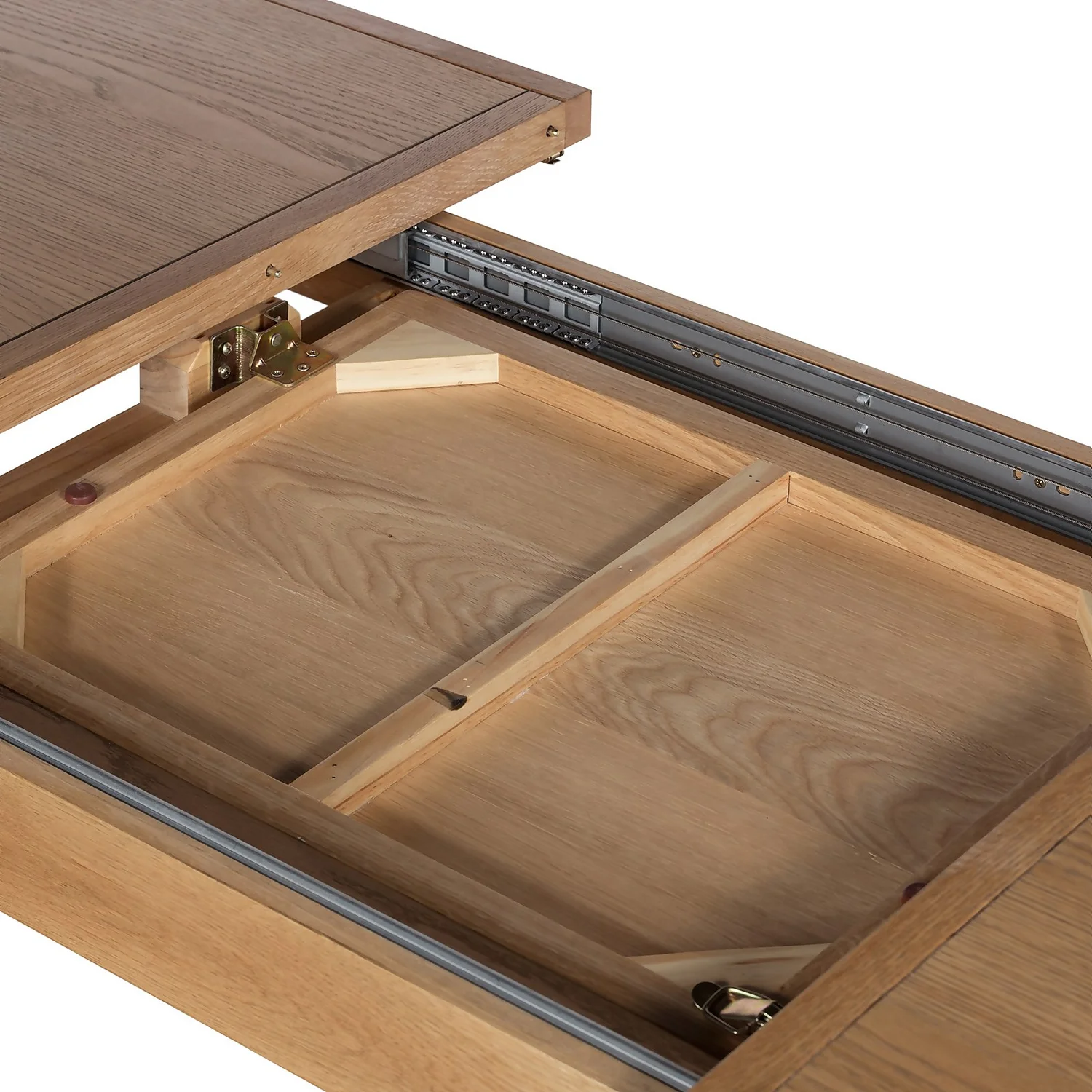 Hocombe 8-10 Seat Extending Dining Table - Oak 7 Hocombe 8-10 Seat Extending Dining Table - Oak - Image 7