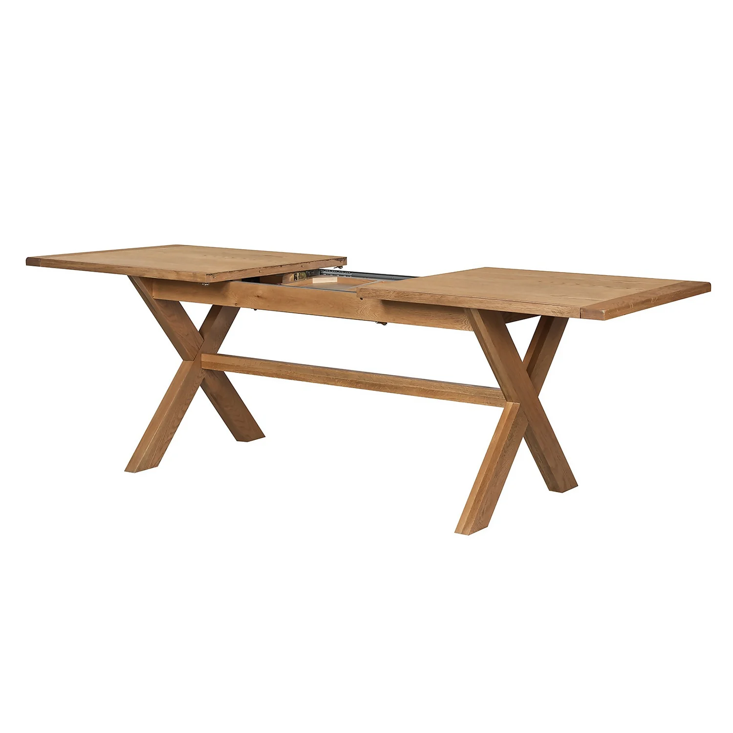 Hocombe 8-10 Seat Extending Dining Table - Oak 5 Hocombe 8-10 Seat Extending Dining Table - Oak - Image 5