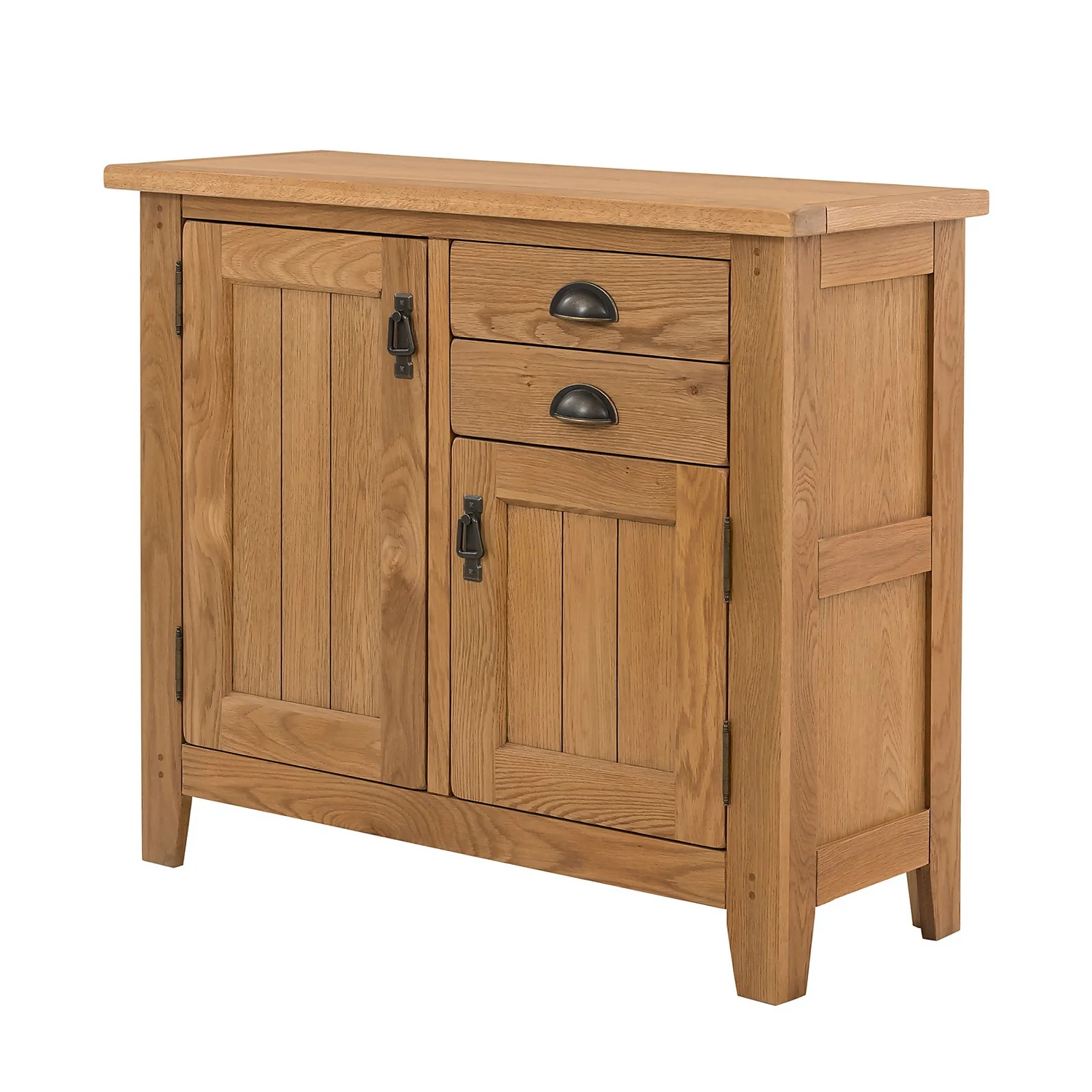 Hocombe Small Sideboard - Oak 1 Hocombe Small Sideboard - Oak