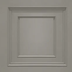 Belgravia Décor Amara Panel Textured Dark Silver Wallpaper