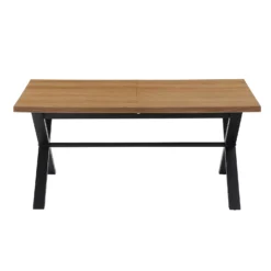Albury Oak 6-8 Seat Extending Dining Table -Cheap Deco Casa Store 12916836 9884891994750991