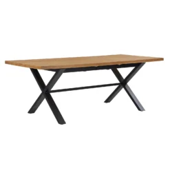 Albury Oak 6-8 Seat Extending Dining Table -Cheap Deco Casa Store 12916836 9934891994713935