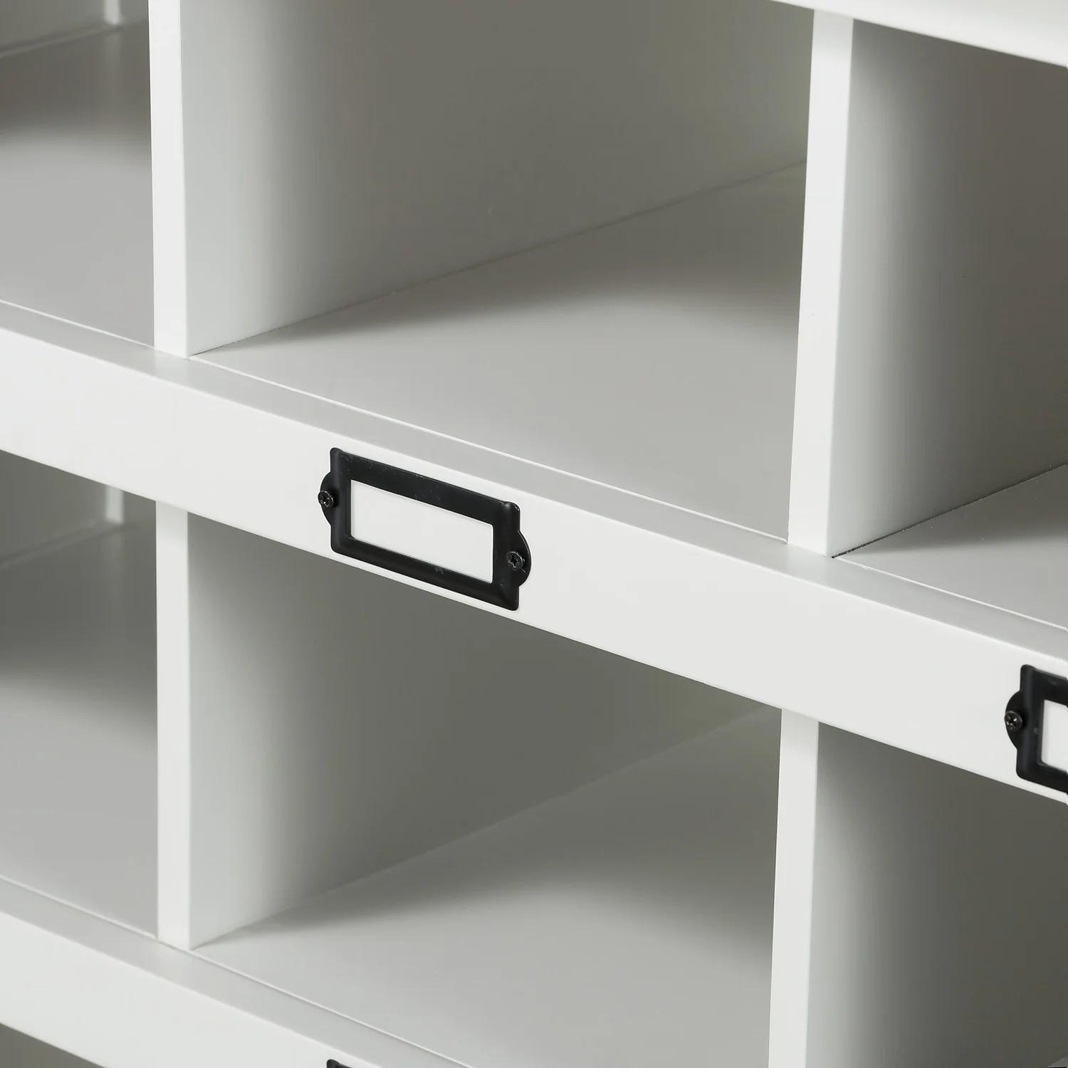 Ashstead Shoe Cupboard - Oak & Ivory 7 Ashstead Shoe Cupboard - Oak & Ivory - Image 7